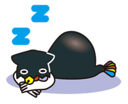 Enigmatic creatures sticker #230202