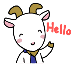 Little goat, May & Rio sticker #230521