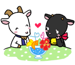 Little goat, May & Rio sticker #230522