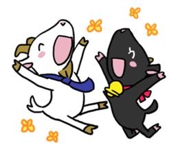 Little goat, May & Rio sticker #230526