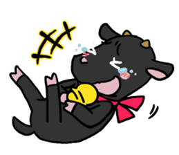 Little goat, May & Rio sticker #230529