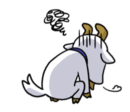 Little goat, May & Rio sticker #230530