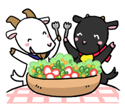 Little goat, May & Rio sticker #230540