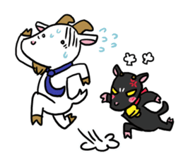 Little goat, May & Rio sticker #230551