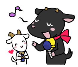 Little goat, May & Rio sticker #230554