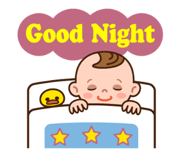 Baby Adzuki-chan cute and funny. sticker #230586