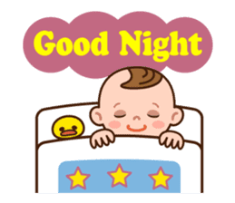 Baby Adzuki-chan cute and funny. sticker #230586