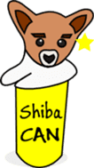 Shiba CAN & Tora CAN 3rd sticker #230961