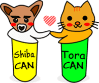 Shiba CAN & Tora CAN 3rd sticker #230966