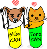 Shiba CAN & Tora CAN 3rd sticker #230970