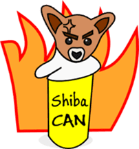 Shiba CAN & Tora CAN 3rd sticker #230978