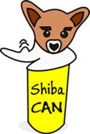 Shiba CAN & Tora CAN 3rd sticker #231000