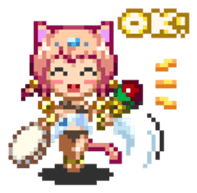 Pixel Art Land sticker #231045