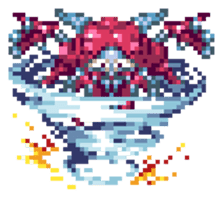 Pixel Art Land sticker #231059