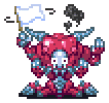 Pixel Art Land sticker #231060