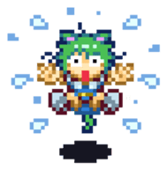 Pixel Art Land sticker #231067