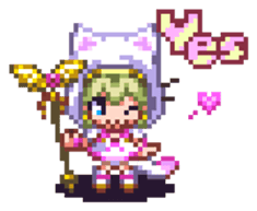 Pixel Art Land sticker #231070