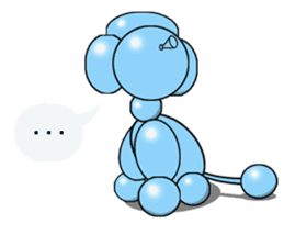 Balloon Dog "COCO" ver.2 sticker #231245