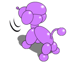 Balloon Dog "COCO" ver.2 sticker #231271