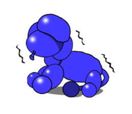 Balloon Dog "COCO" ver.2 sticker #231276
