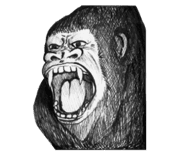 Gorilla sticker #231361