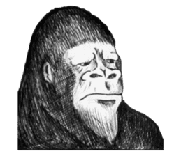 Gorilla sticker #231363