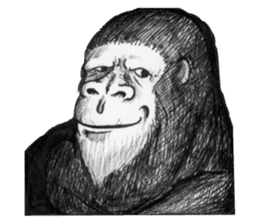 Gorilla sticker #231366
