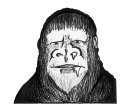 Gorilla sticker #231370