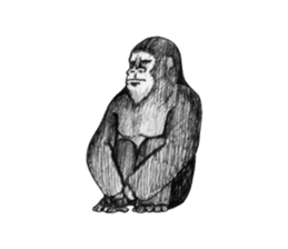 Gorilla sticker #231377