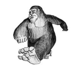 Gorilla sticker #231379