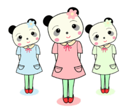 Pandakochan and two friends 2 (Japanese) sticker #231521