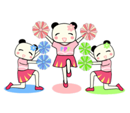 Pandakochan and two friends 2 (Japanese) sticker #231533