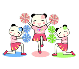 Pandakochan and two friends 2 (Japanese) sticker #231533