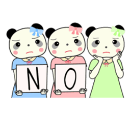 Pandakochan and two friends 2 (Japanese) sticker #231554