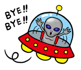 ALIEN COLOR sticker #231710