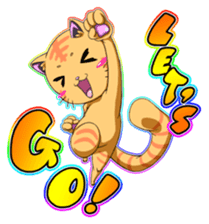 Cat and Upa pretty pleasantly sticker #232166