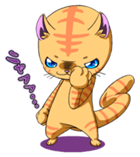 Cat and Upa pretty pleasantly sticker #232170