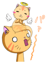 Cat and Upa pretty pleasantly sticker #232178