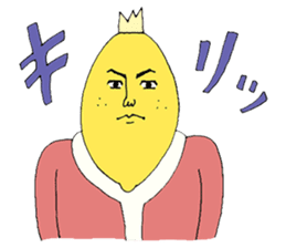 King of lemon sticker #232510