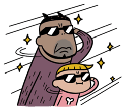 Monster papa(Midlife crisis) sticker #232641