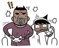 Monster papa(Midlife crisis) sticker #232662