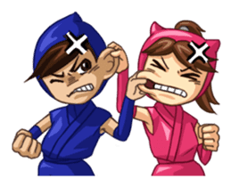 Shinobi Games Line Stickers! sticker #233022