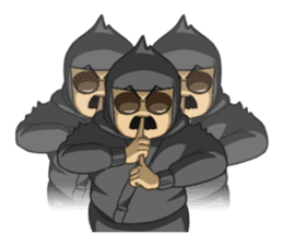 Shinobi Games Line Stickers! sticker #233023