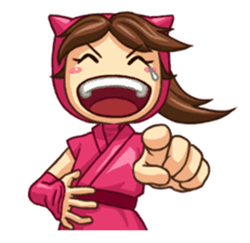 Shinobi Games Line Stickers! sticker #233034