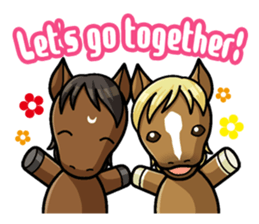 Puchi Horses sticker #233673