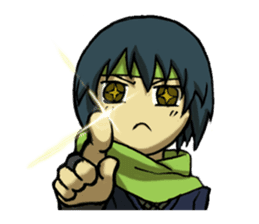 Mr.Kousuke and Kurou sticker #233859