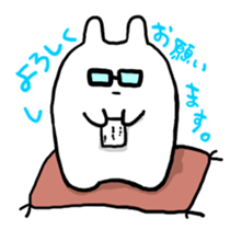 jitto miru usagi sticker #234083