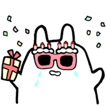 jitto miru usagi sticker #234104