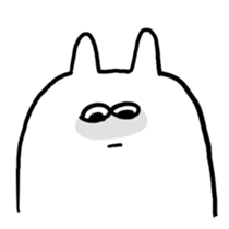 jitto miru usagi sticker #234111