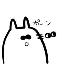 jitto miru usagi sticker #234119